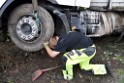 Schwerer VU A 3 Rich Oberhausen Hoehe AK Leverkusen P557